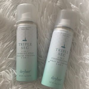 2 Triple sec 3-in-1 finishing spray drybar blanc scent 1.6 Oz each